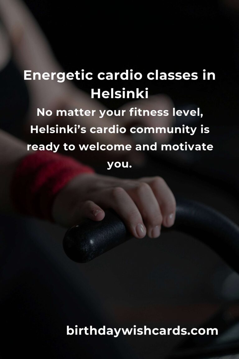 Sweat, Smile, Repeat: The Best Cardio Workout Classes in Helsinki for 2025