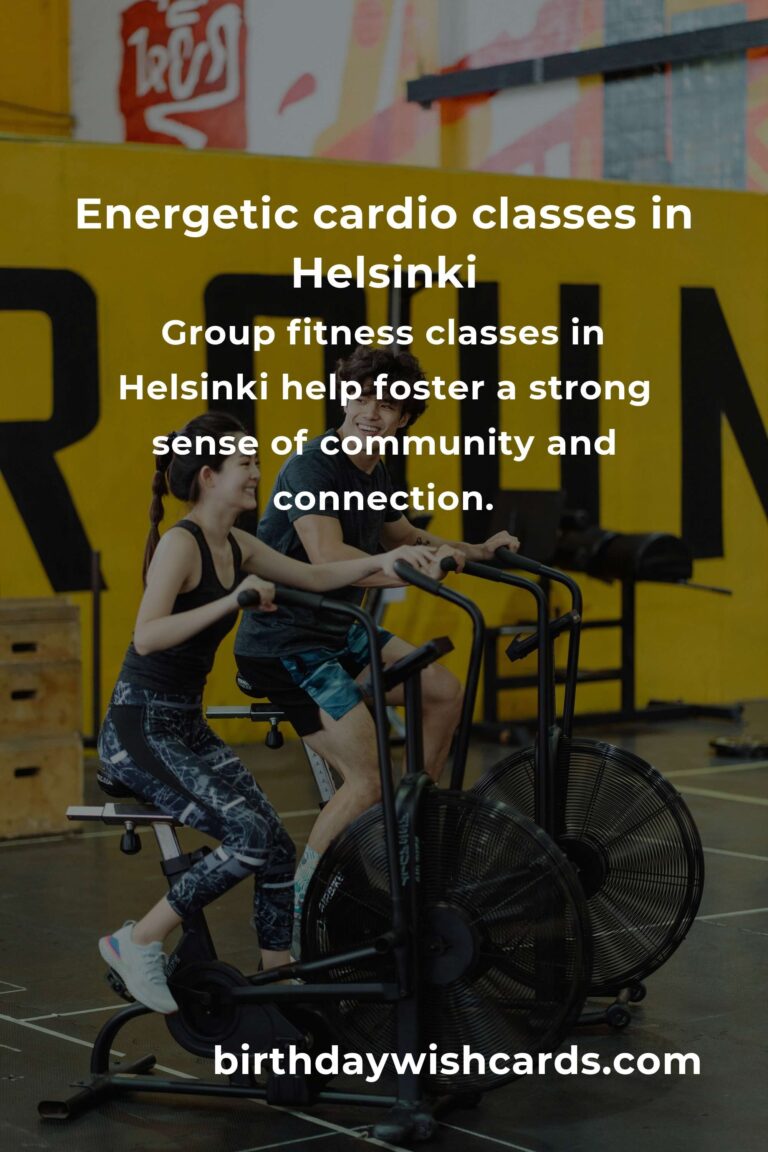 Sweat, Smile, Repeat: The Best Cardio Workout Classes in Helsinki for 2025