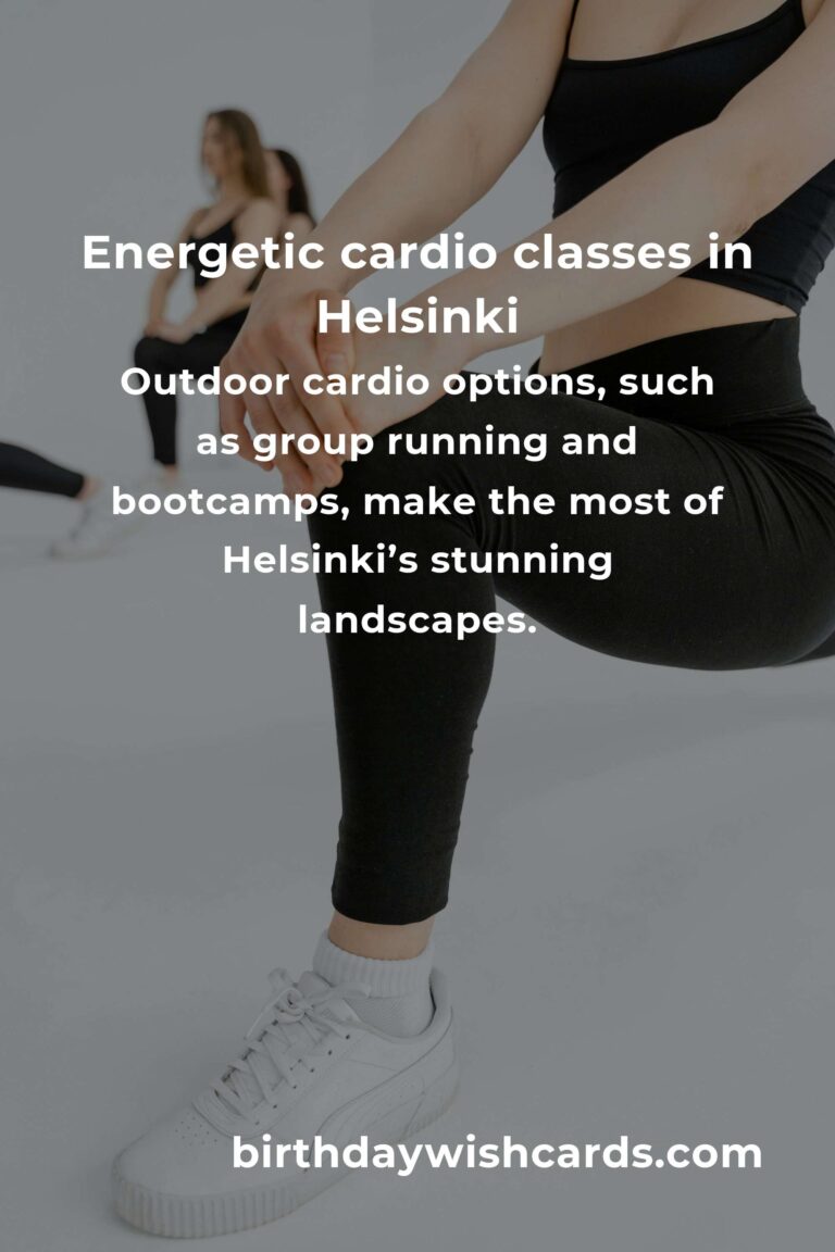 Sweat, Smile, Repeat: The Best Cardio Workout Classes in Helsinki for 2025