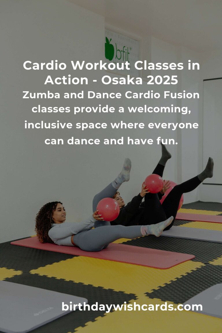 Sweat, Smile, Repeat: The Best Cardio Workout Classes in Osaka for 2025