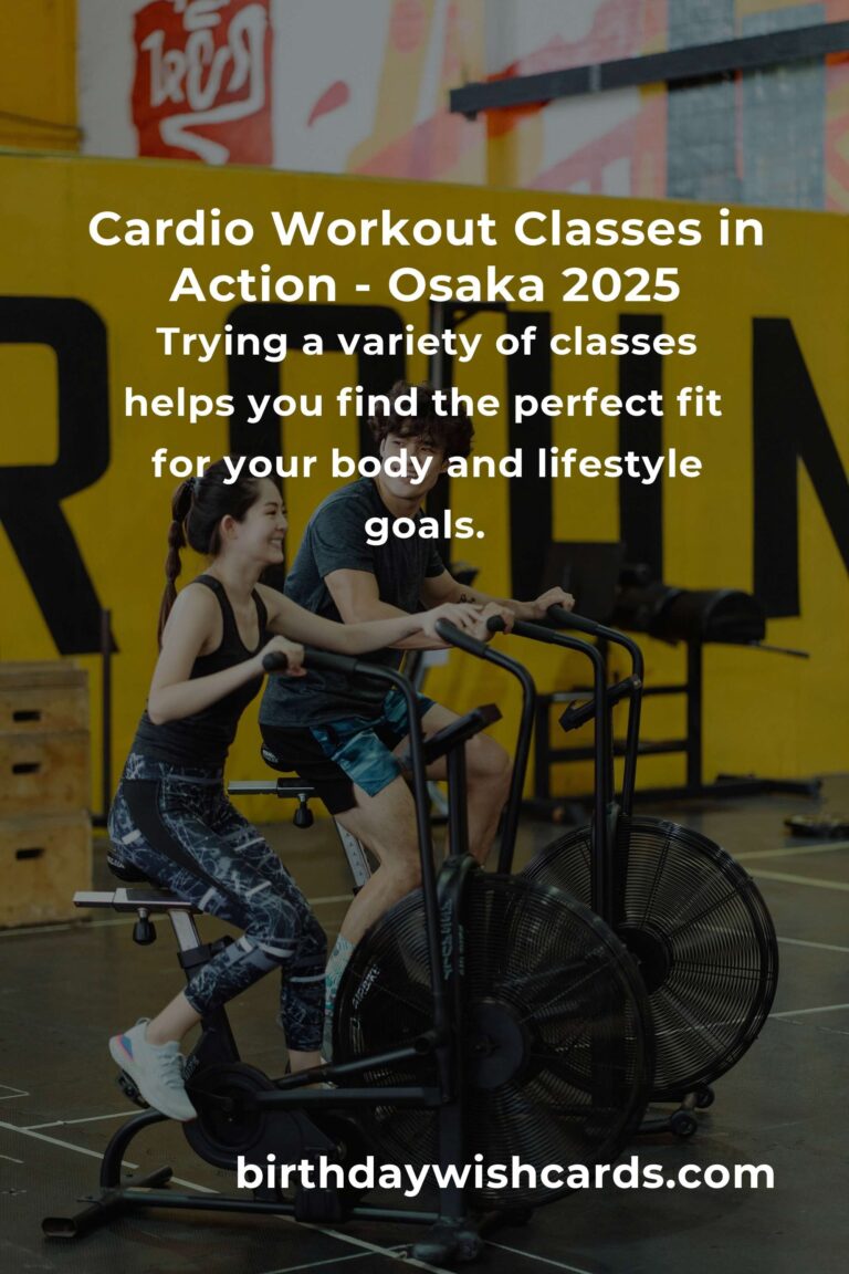 Sweat, Smile, Repeat: The Best Cardio Workout Classes in Osaka for 2025
