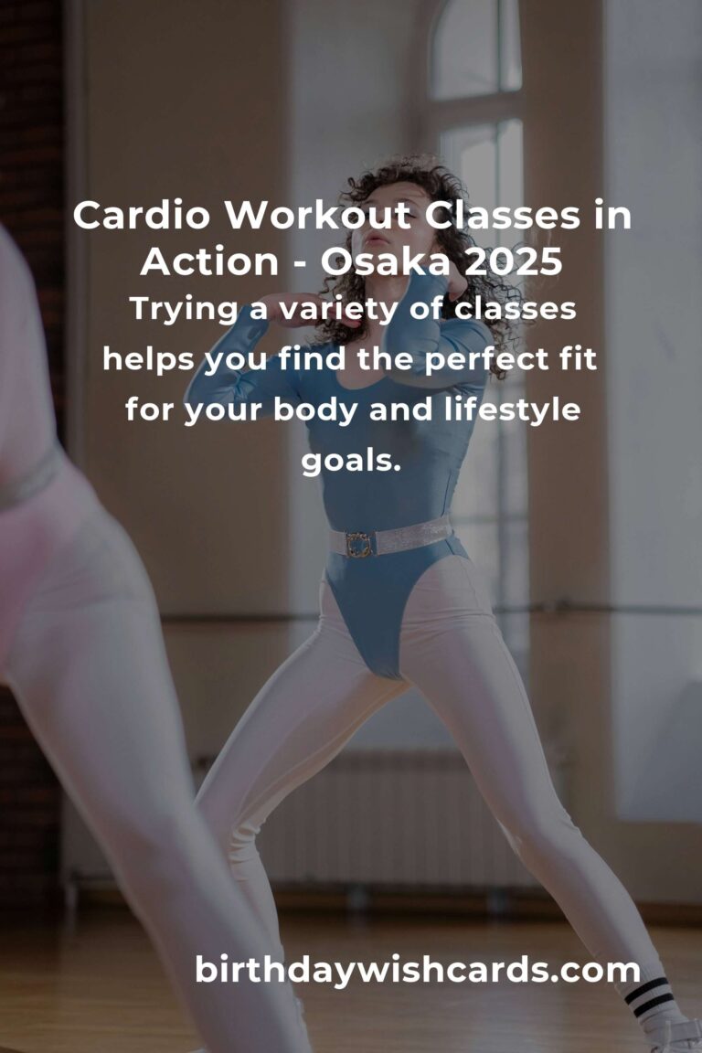 Sweat, Smile, Repeat: The Best Cardio Workout Classes in Osaka for 2025