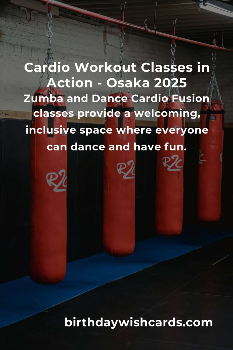 Sweat, Smile, Repeat: The Best Cardio Workout Classes in Osaka for 2025