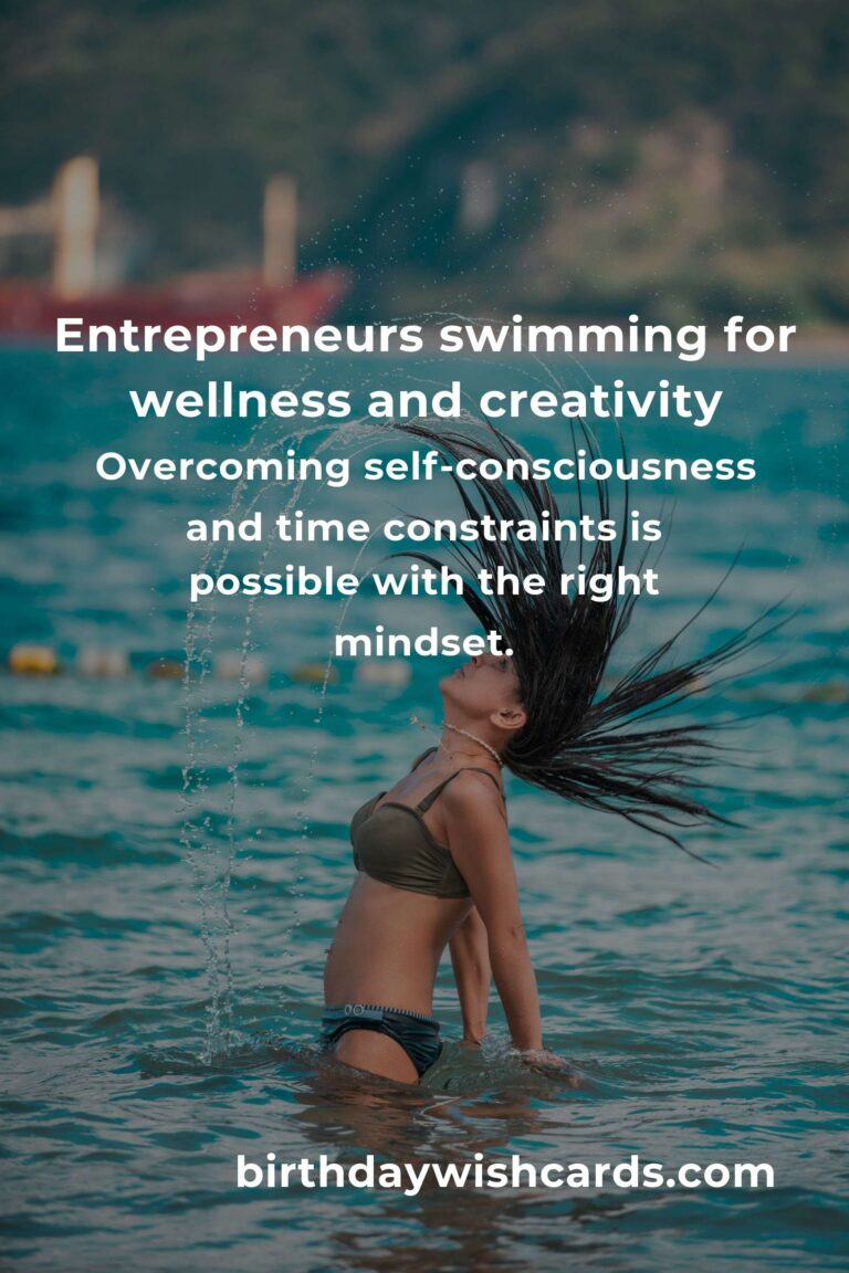 Swimming for Entrepreneurs: Dive Into Success Beyond the Boardroom