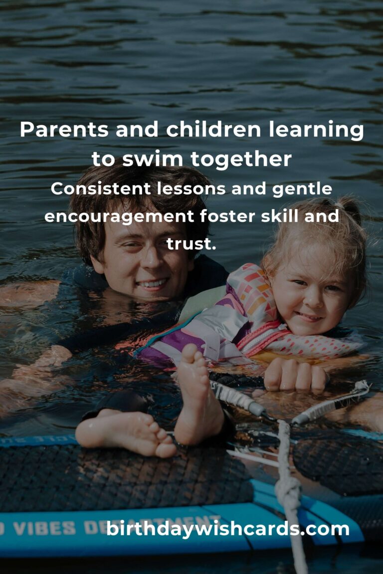 Swimming for Parents: A Heartfelt Guide to Getting Started with Your Children