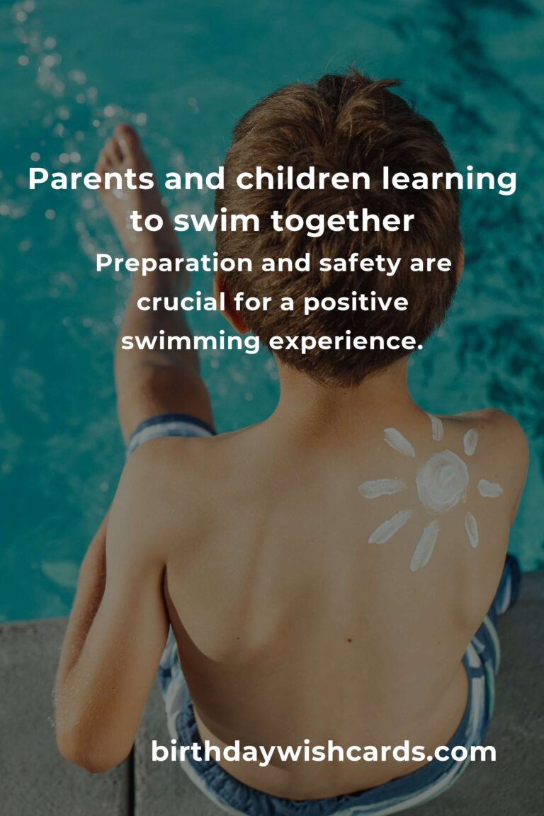 Swimming for Parents: A Heartfelt Guide to Getting Started with Your Children