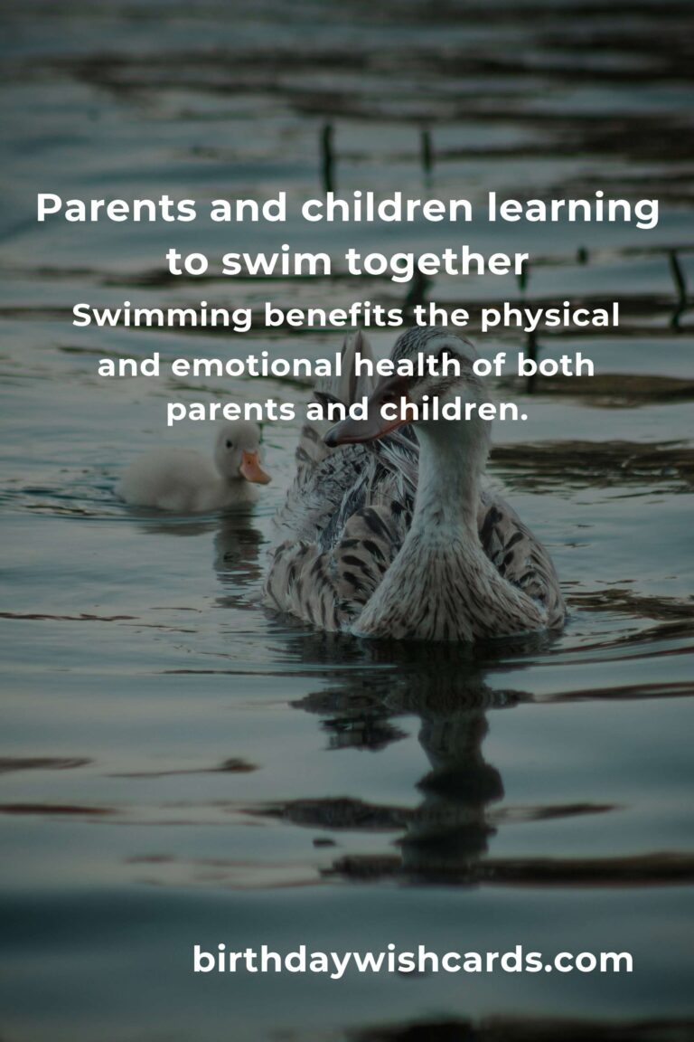 Swimming for Parents: A Heartfelt Guide to Getting Started with Your Children