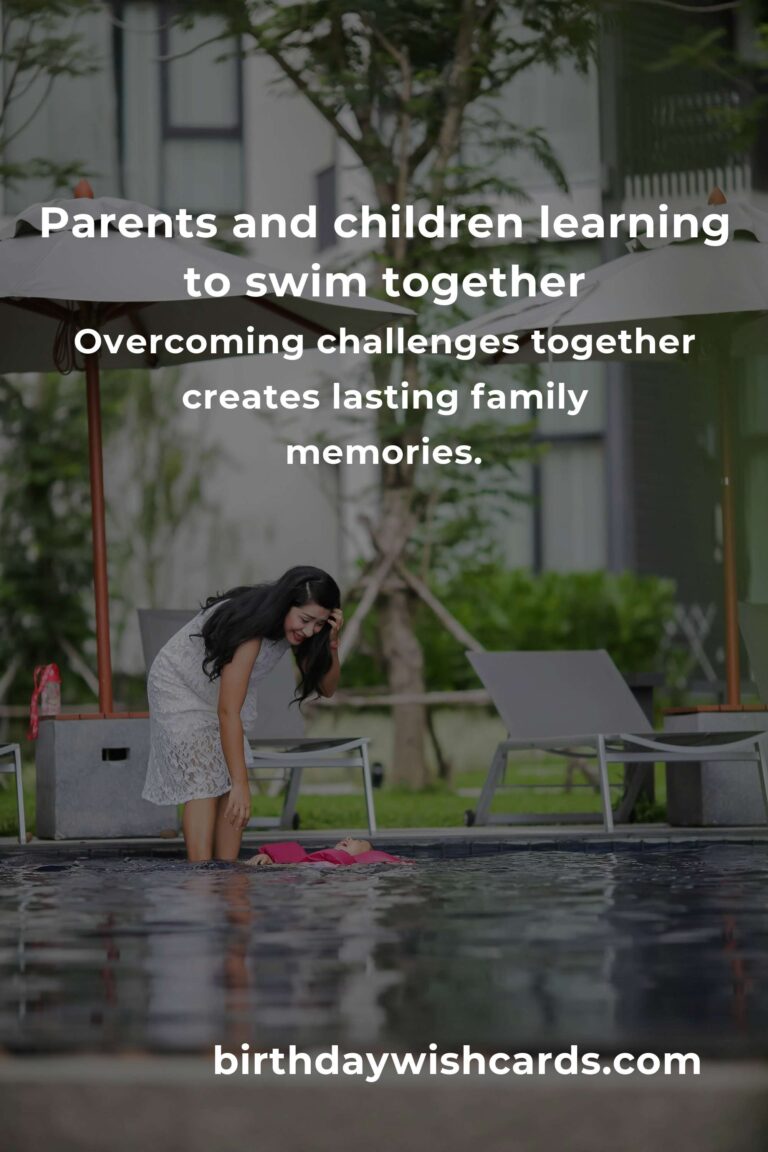 Swimming for Parents: A Heartfelt Guide to Getting Started with Your Children