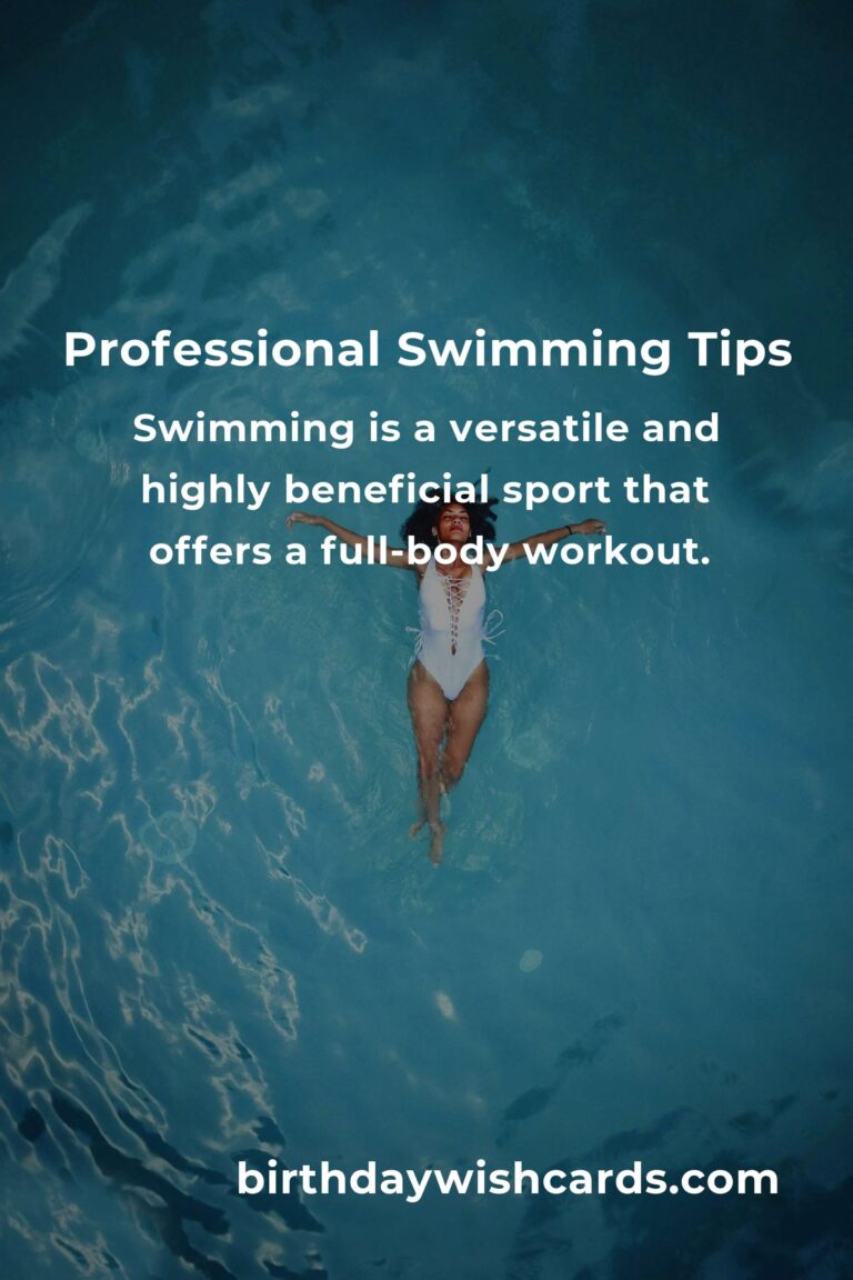Swimming for Professionals: Getting Started