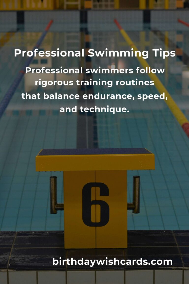 Swimming for Professionals: Getting Started