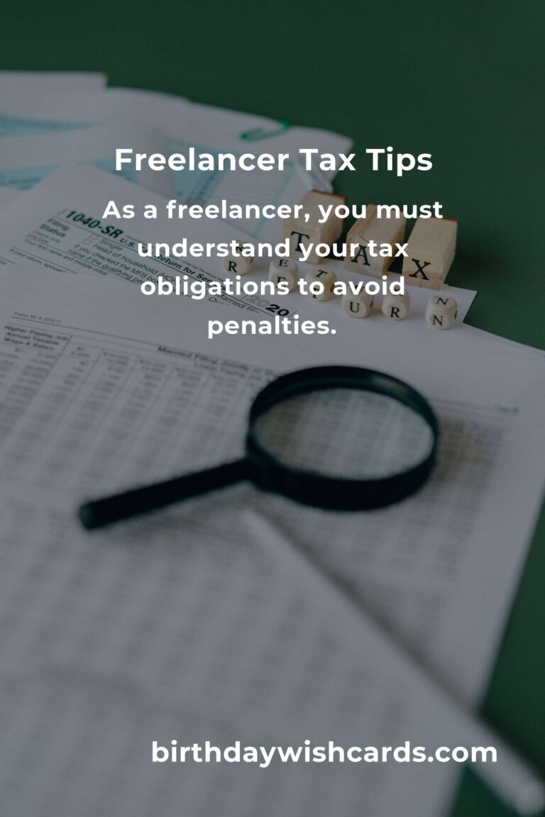 Tax Savings Tips for Freelancers in 2025