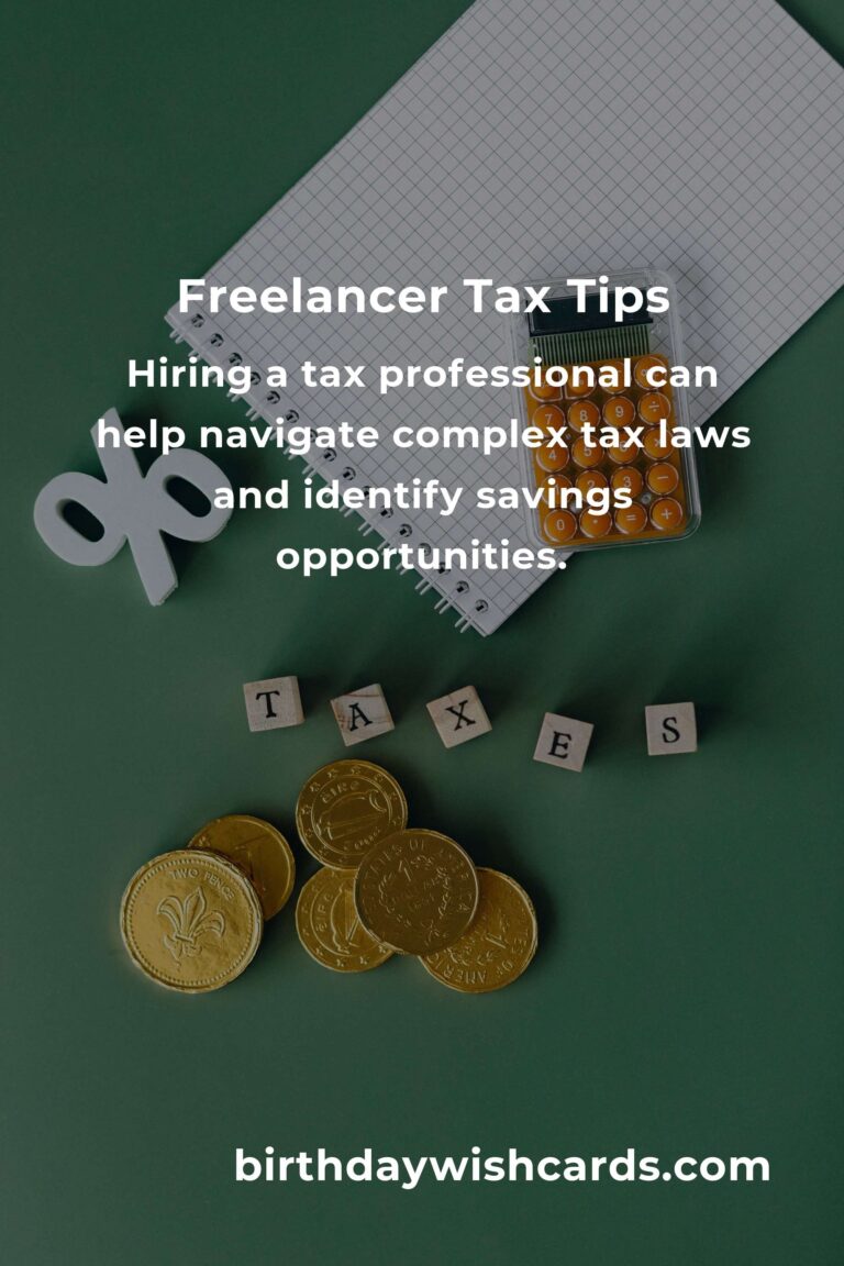 Tax Savings Tips for Freelancers in 2025