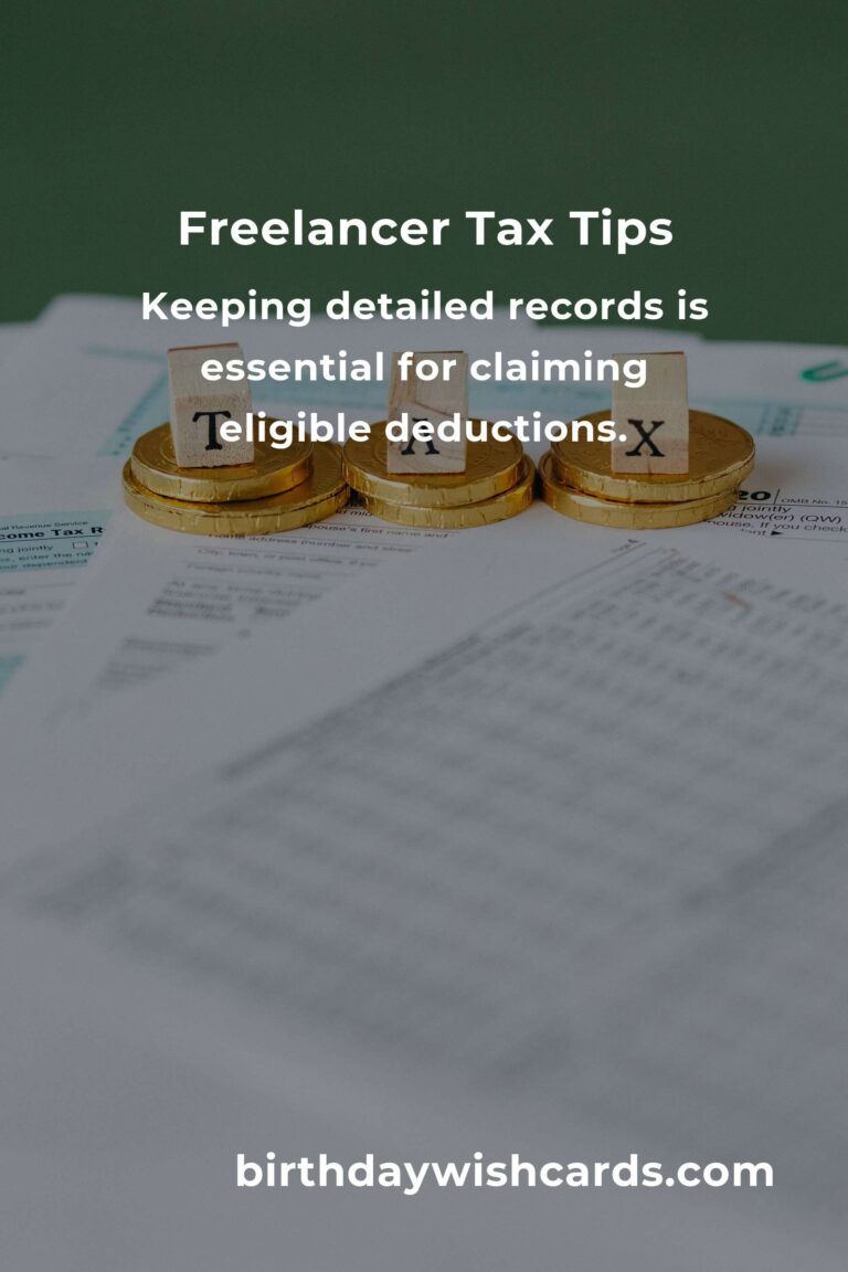 Tax Savings Tips for Freelancers in 2025