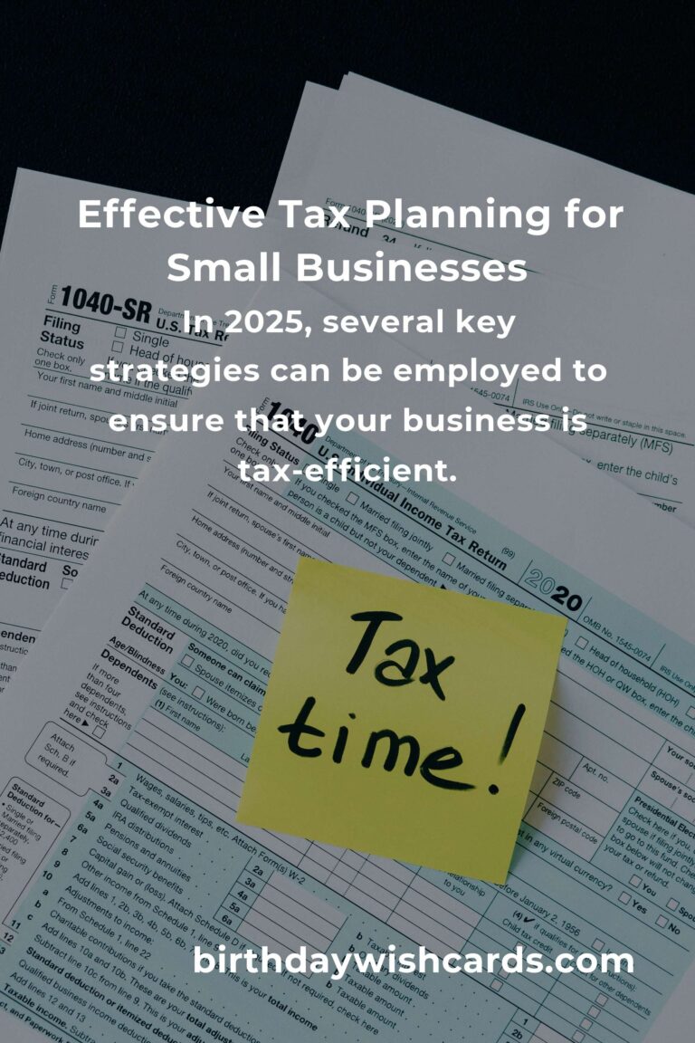 Tax Savings Tips for Small Business Owners in 2025
