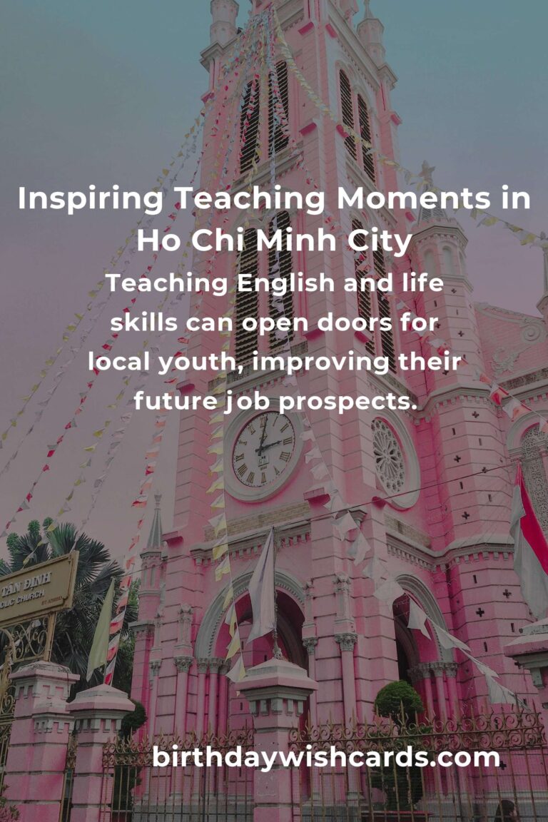 Teaching Volunteer Opportunities in Ho Chi Minh City: Change Lives, Including Your Own