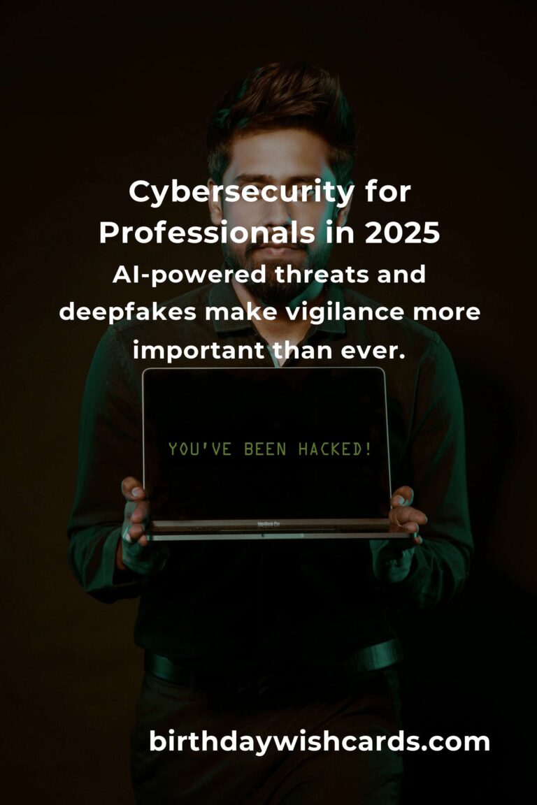 The Best Cybersecurity for Professionals in 2025: Protecting Your Future in a Digital World