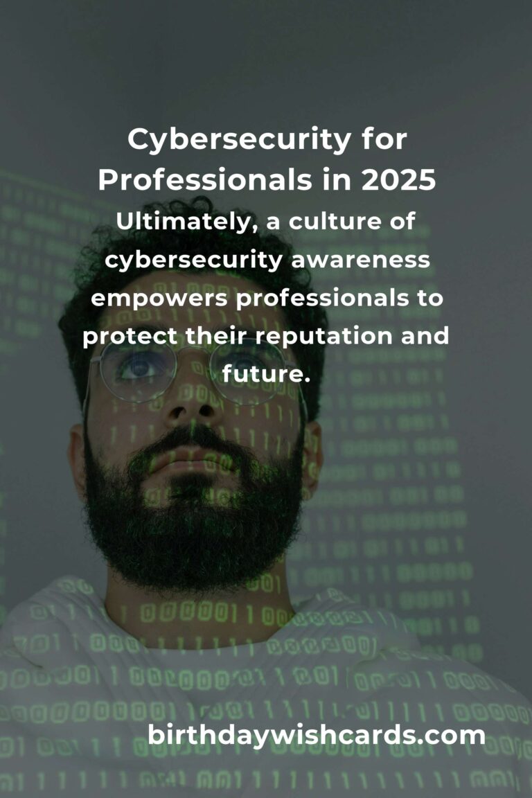 The Best Cybersecurity for Professionals in 2025: Protecting Your Future in a Digital World