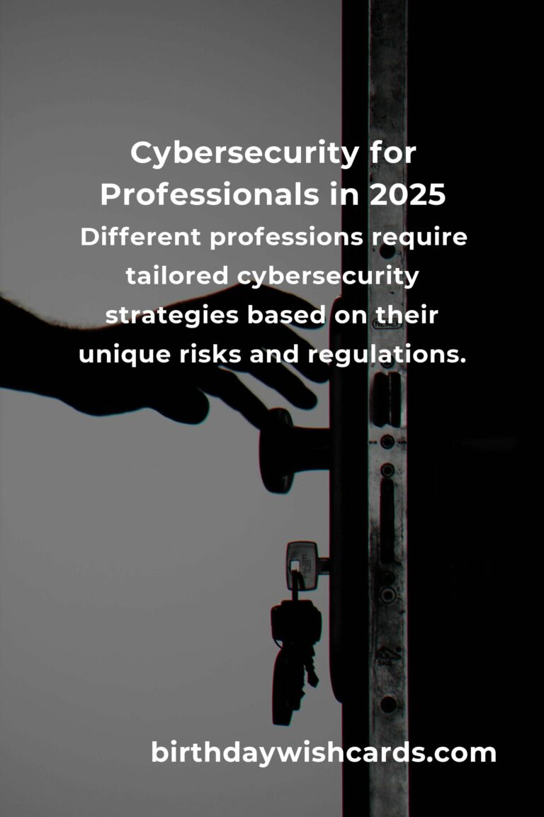 The Best Cybersecurity for Professionals in 2025: Protecting Your Future in a Digital World