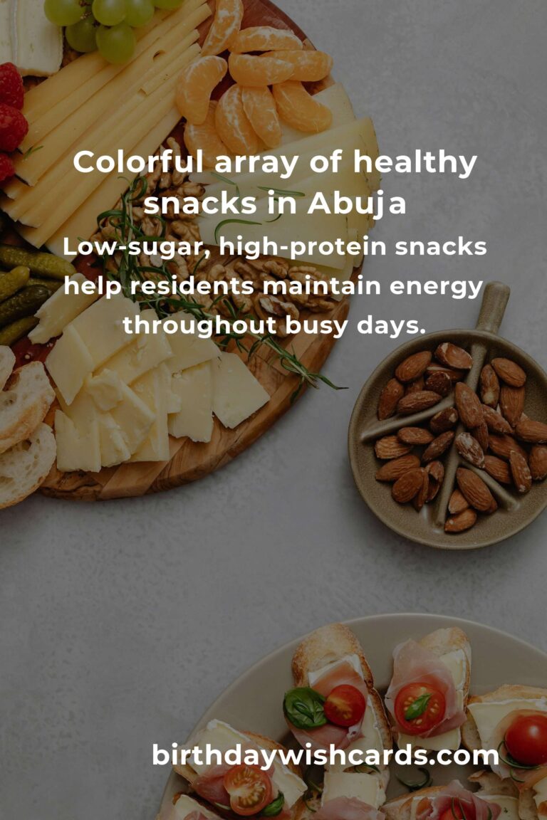The Best Healthy Snacks in Abuja for 2025: Where Wellness Meets Flavor
