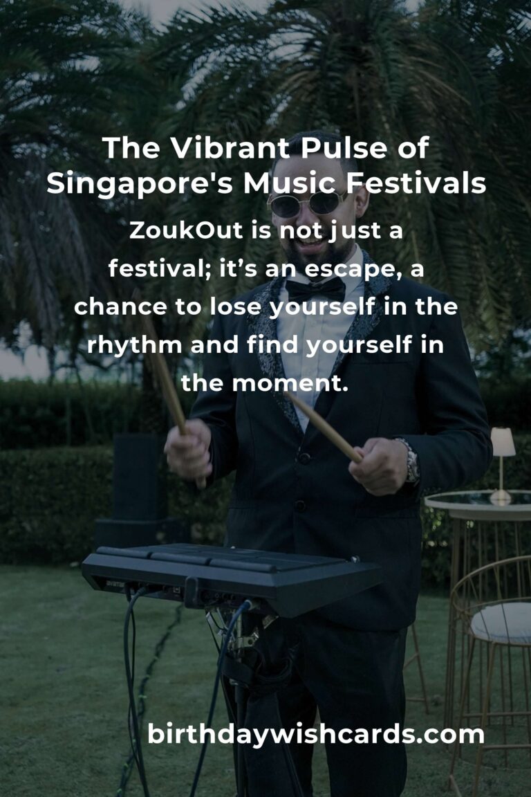 The Heartbeat of Singapore: Discover the Upcoming Music Festivals of 2025