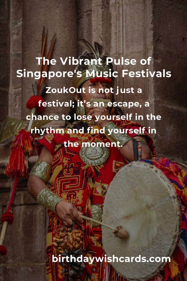 The Heartbeat of Singapore: Discover the Upcoming Music Festivals of 2025