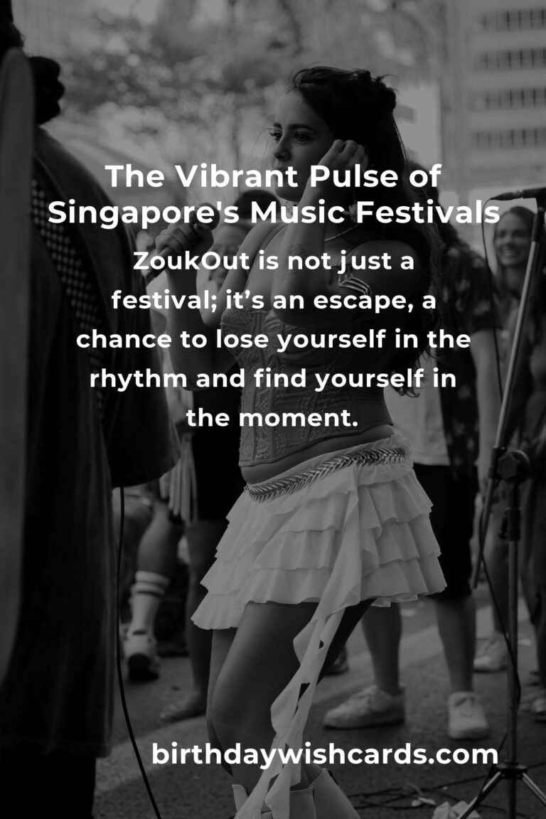 The Heartbeat of Singapore: Discover the Upcoming Music Festivals of 2025