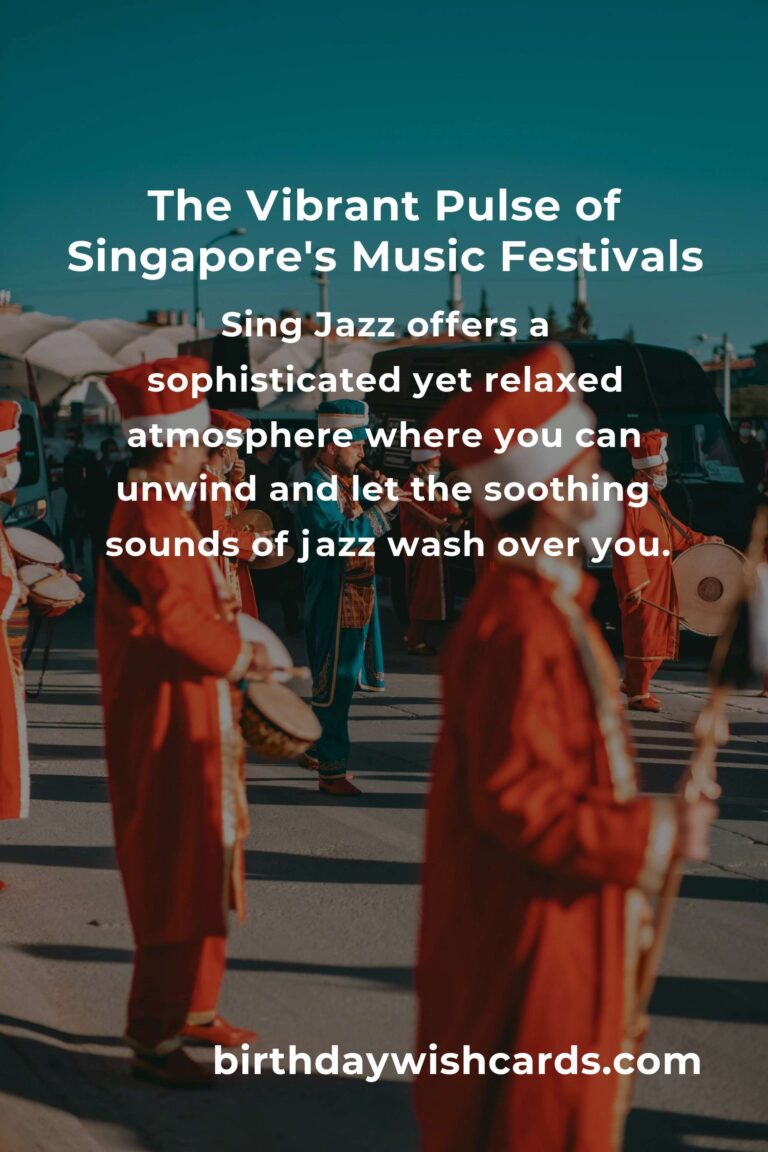 The Heartbeat of Singapore: Discover the Upcoming Music Festivals of 2025