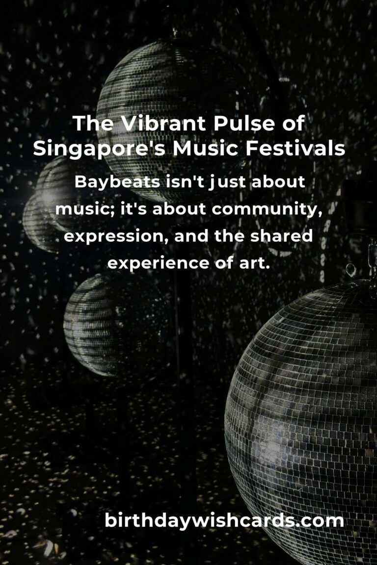 The Heartbeat of Singapore: Discover the Upcoming Music Festivals of 2025