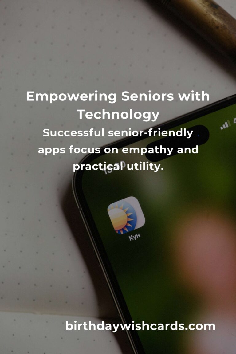 The Heartfelt Guide to App Development for Seniors in 2025: Bridging Generations with Technology