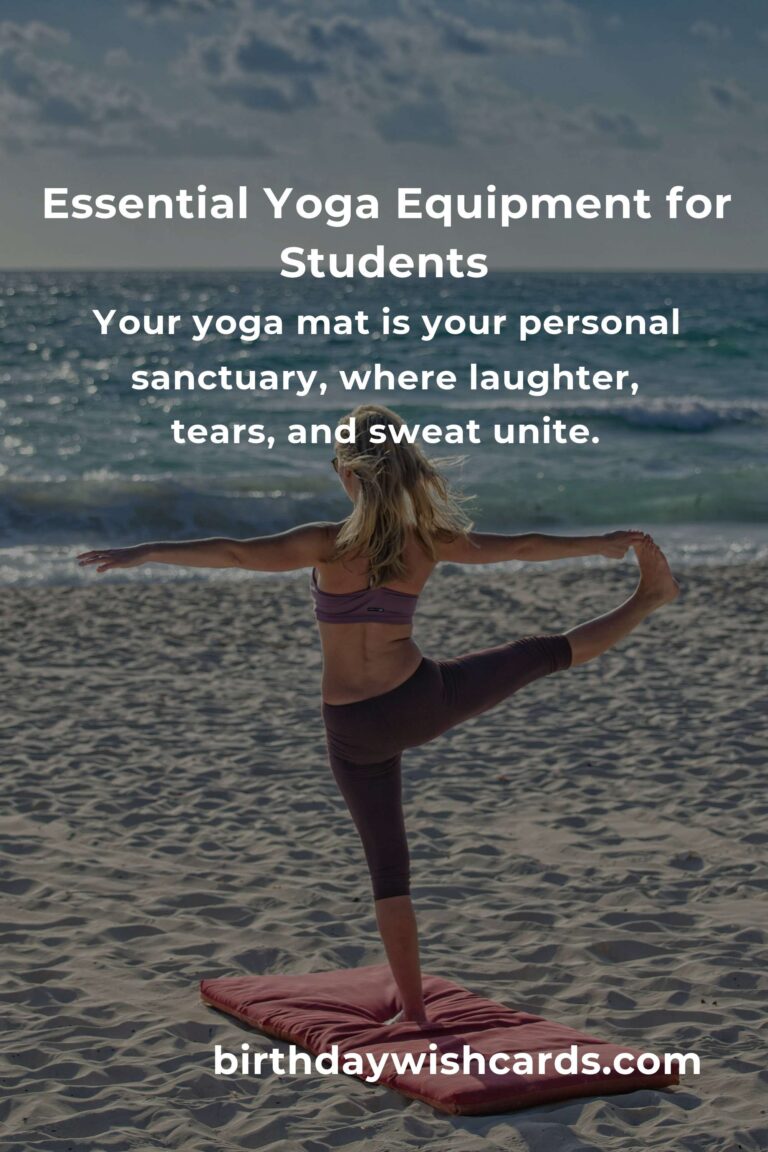 The Heartfelt Journey of Choosing the Right Yoga Equipment for Students