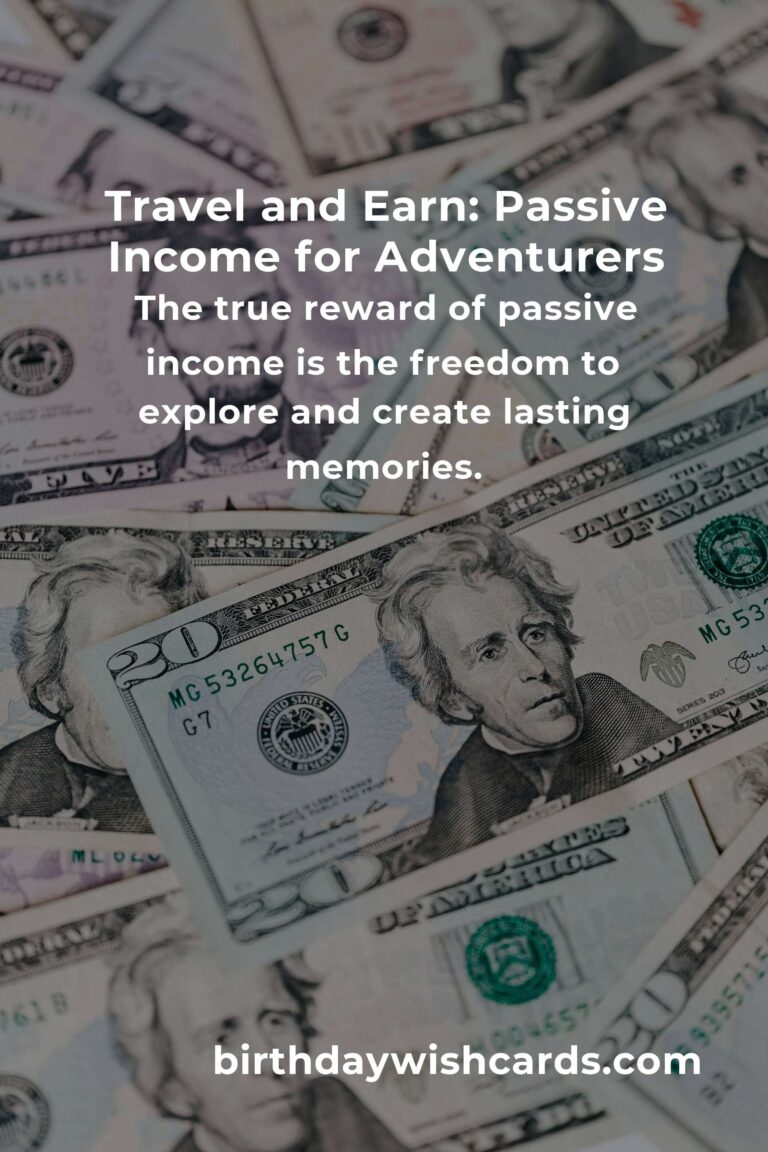 The Heartfelt Journey to Passive Income for Passionate Budget Travelers