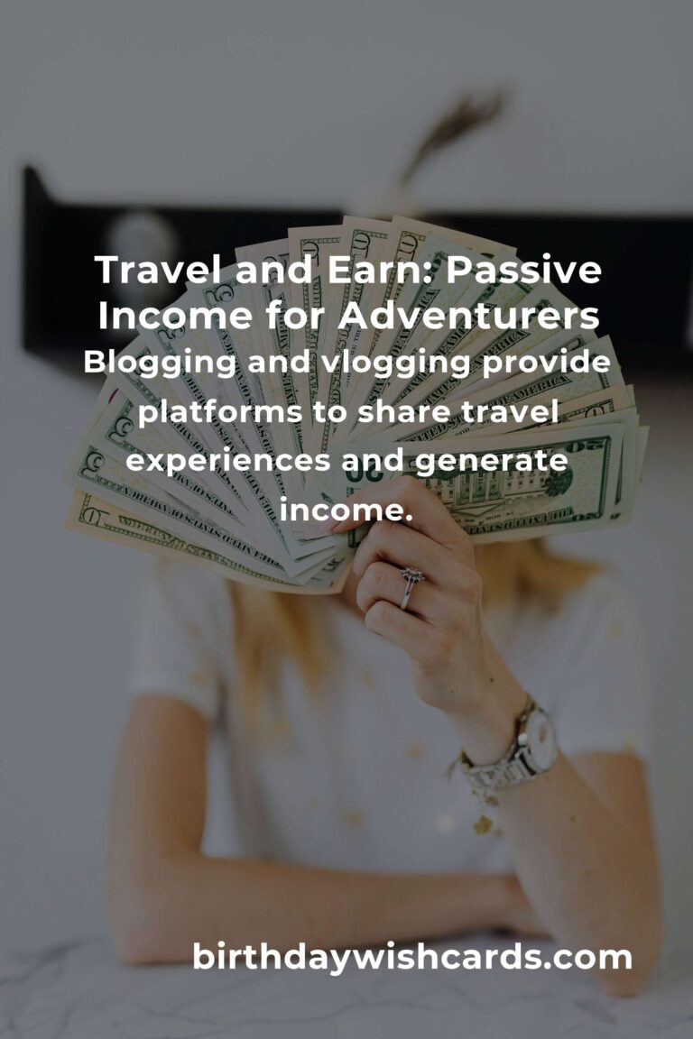 The Heartfelt Journey to Passive Income for Passionate Budget Travelers