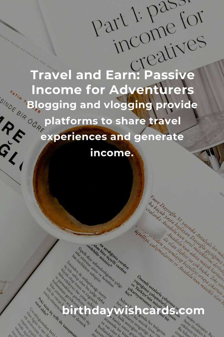The Heartfelt Journey to Passive Income for Passionate Budget Travelers
