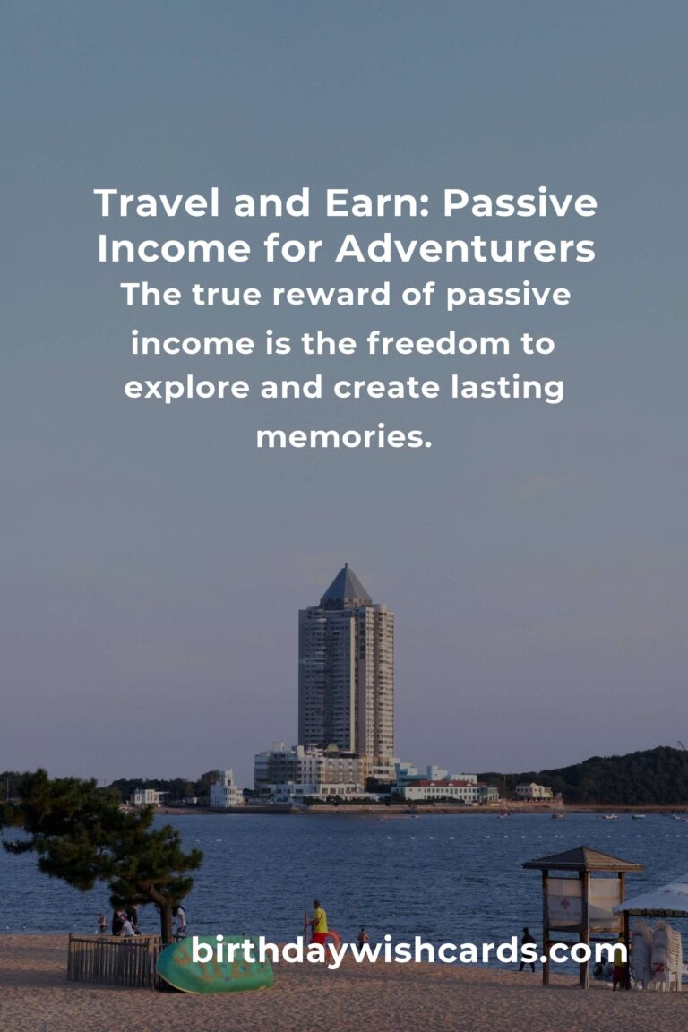 The Heartfelt Journey to Passive Income for Passionate Budget Travelers