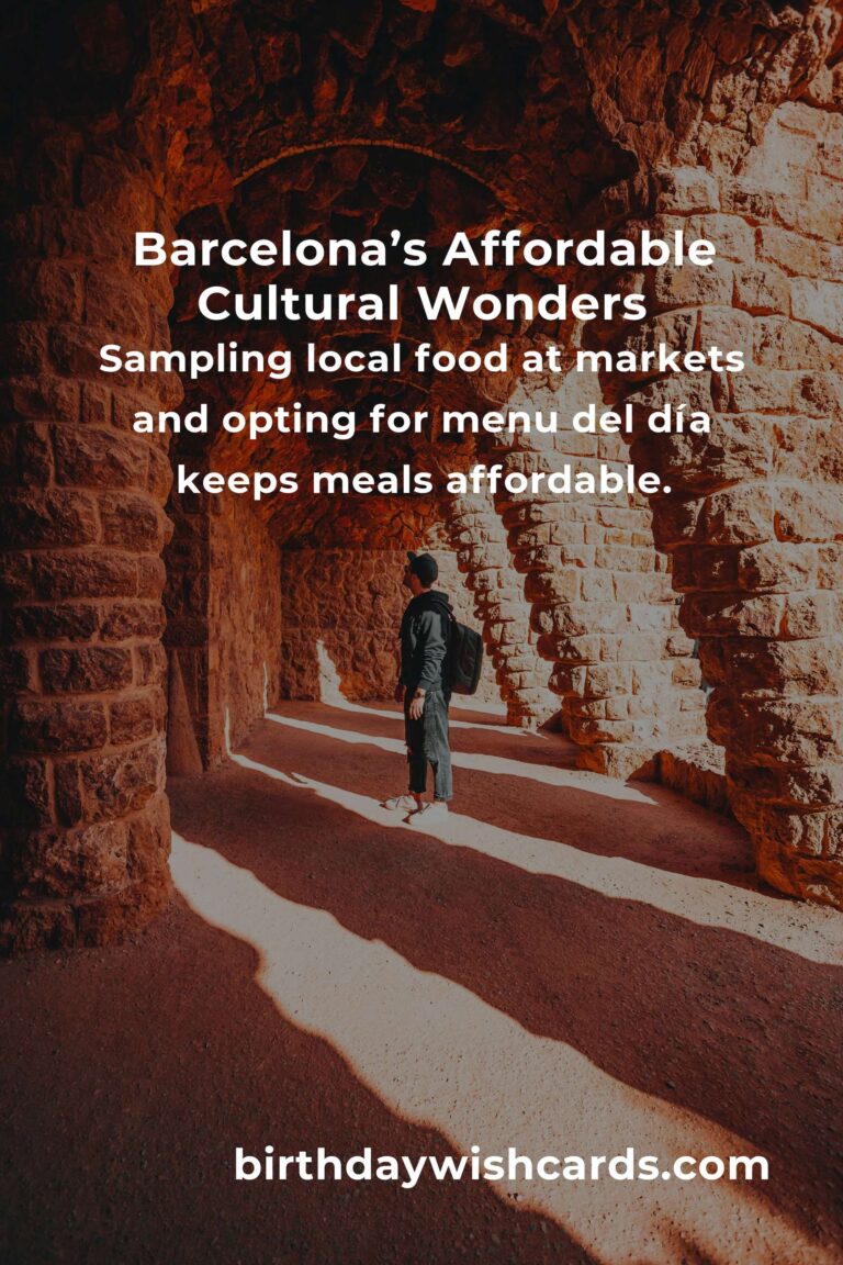 The Ultimate Budget Guide to Exploring Barcelona’s Cultural Gems