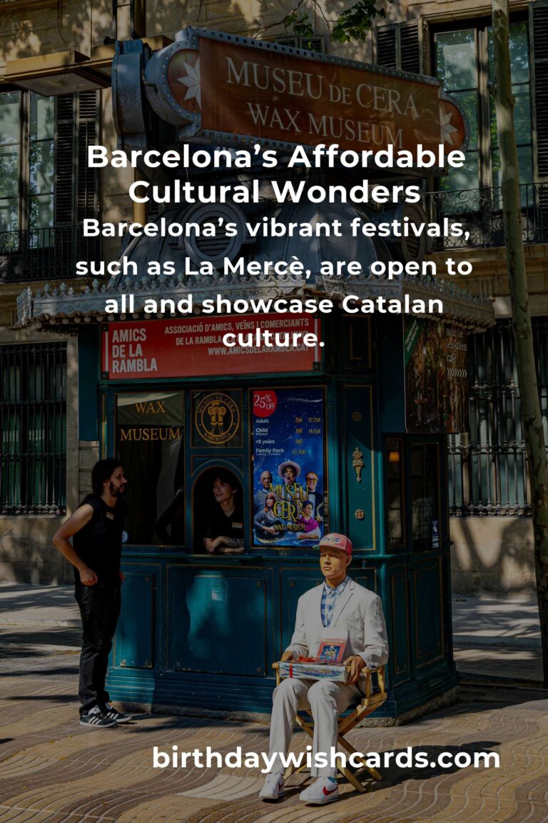 The Ultimate Budget Guide to Exploring Barcelona’s Cultural Gems
