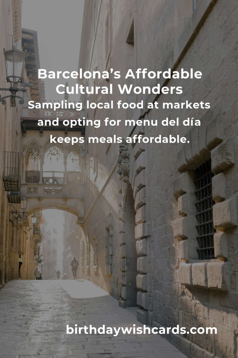 The Ultimate Budget Guide to Exploring Barcelona’s Cultural Gems
