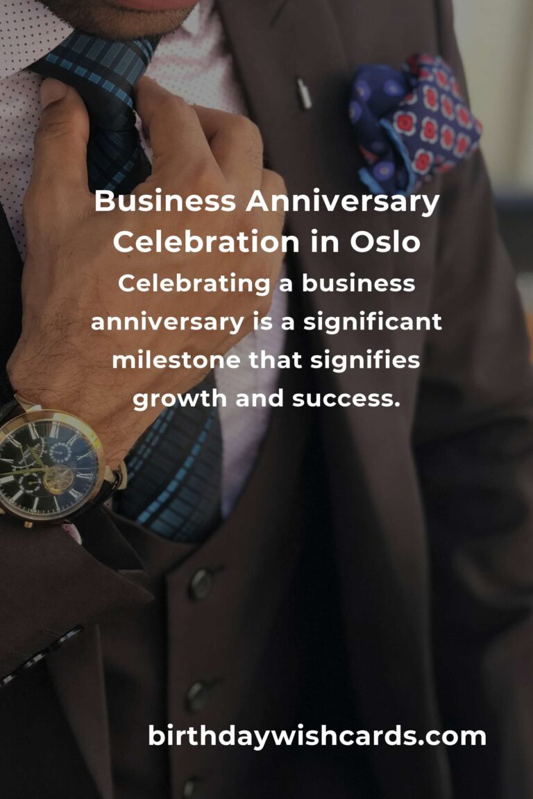 The Ultimate Business Anniversary Planning Guide in Oslo