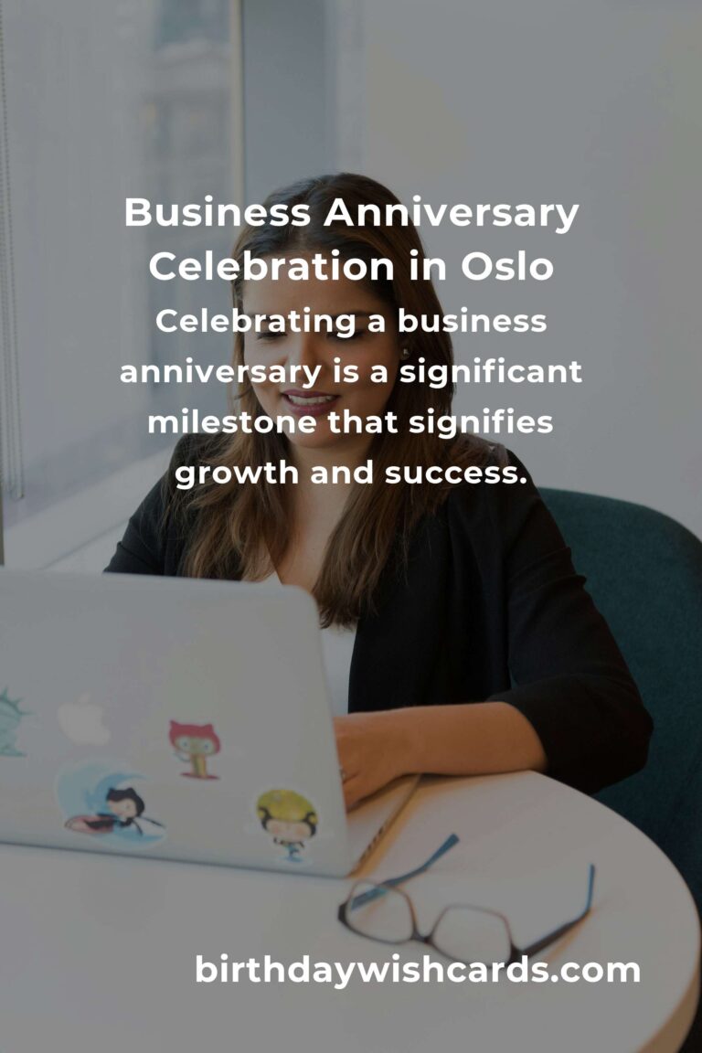 The Ultimate Business Anniversary Planning Guide in Oslo