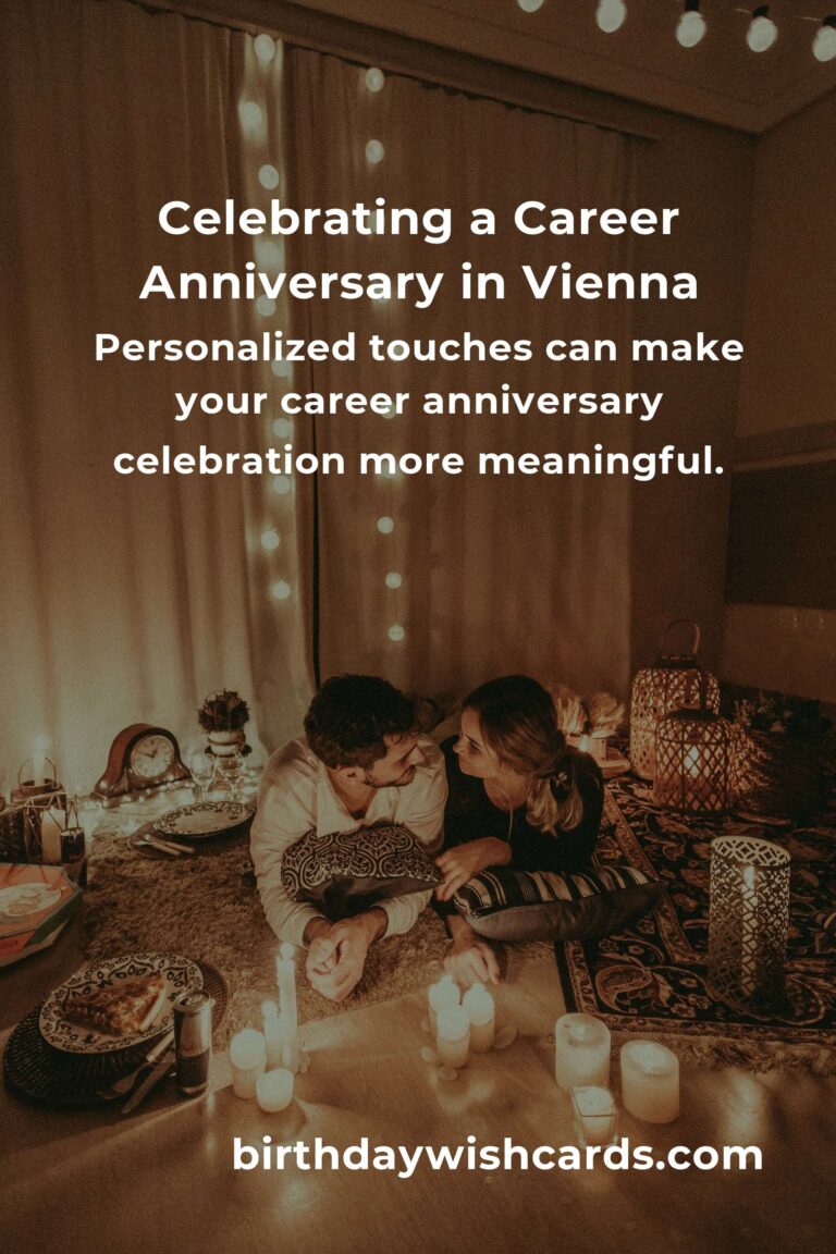 The Ultimate Career Anniversary Planning Guide in Vienna