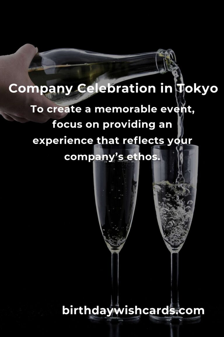 The Ultimate Company Anniversary Planning Guide in Tokyo