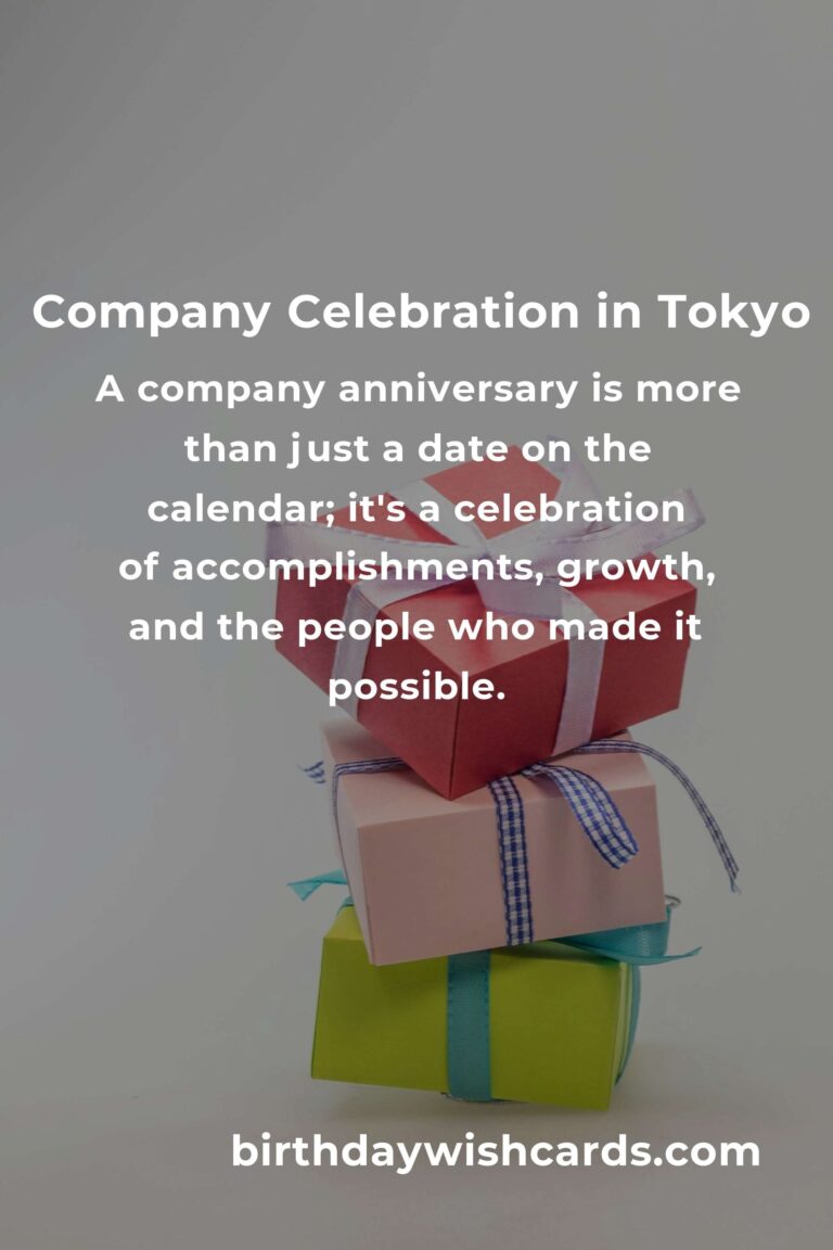 The Ultimate Company Anniversary Planning Guide in Tokyo