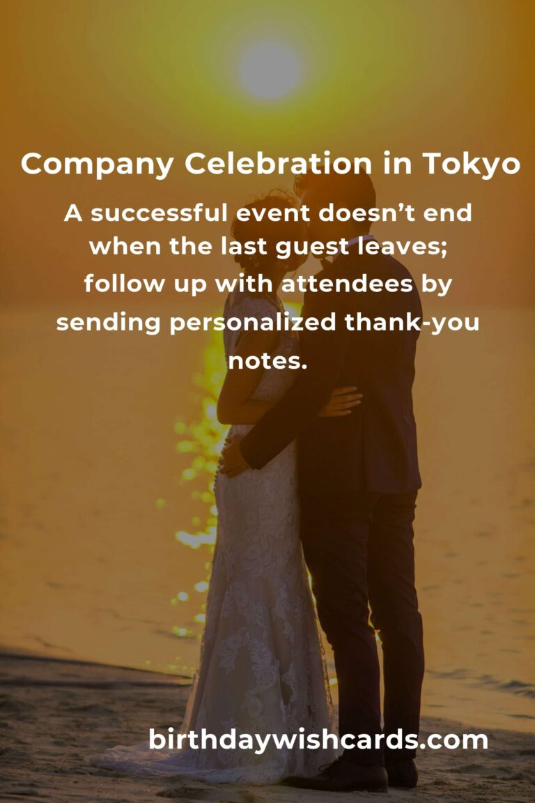 The Ultimate Company Anniversary Planning Guide in Tokyo
