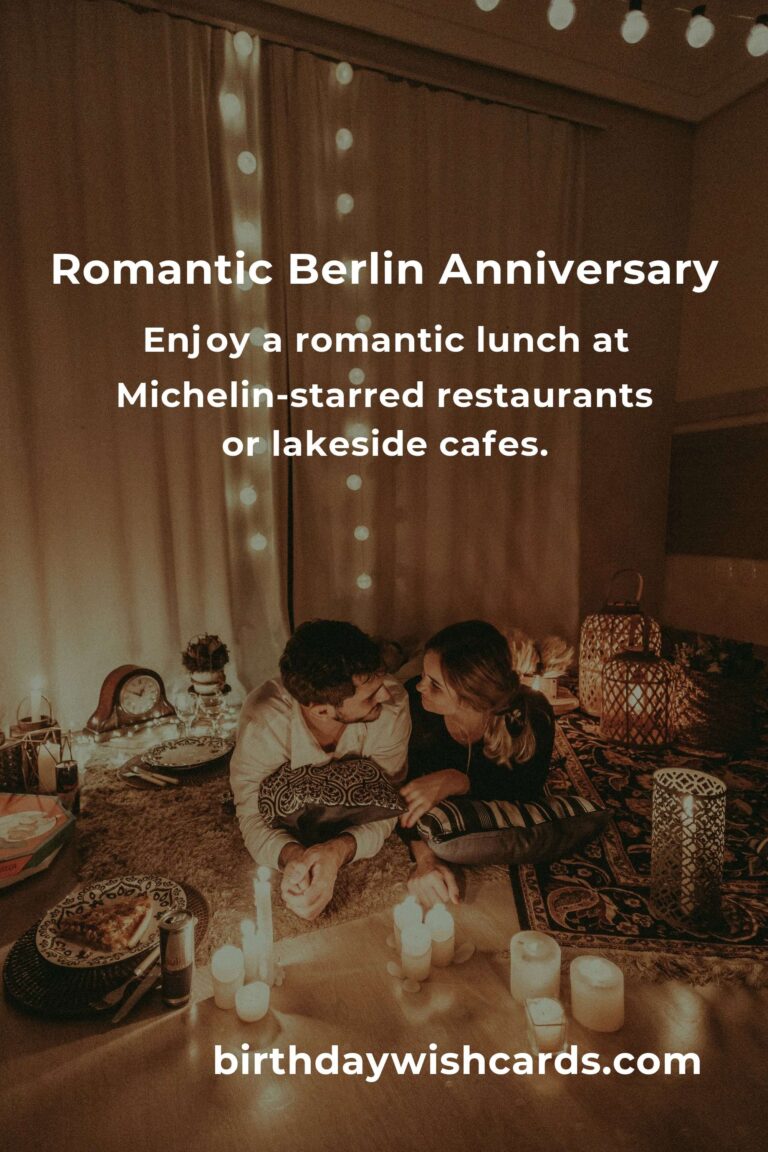 The Ultimate First Date Anniversary Planning Guide in Berlin