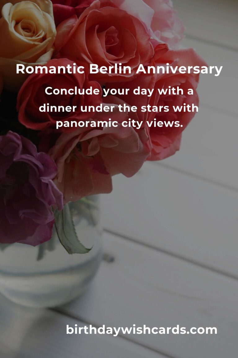 The Ultimate First Date Anniversary Planning Guide in Berlin