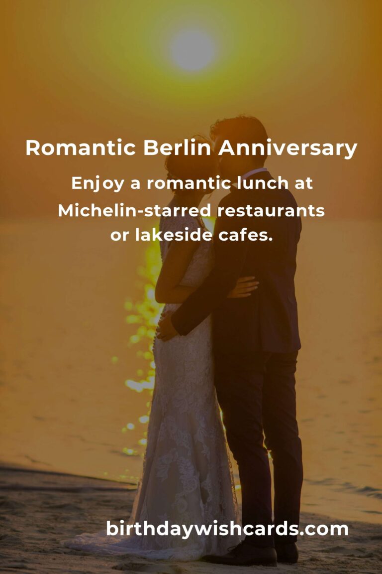 The Ultimate First Date Anniversary Planning Guide in Berlin