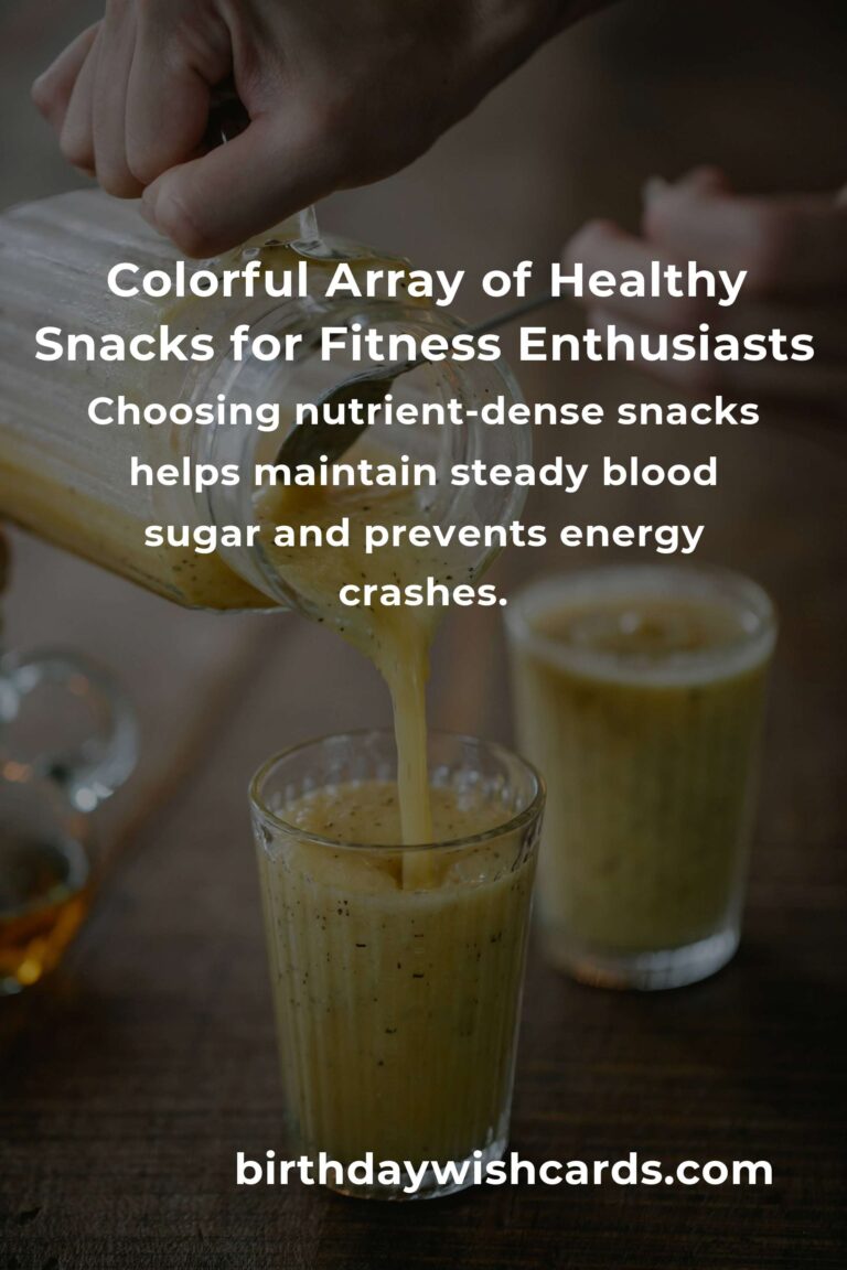 The Ultimate Guide to Healthy Snacks for Fitness Enthusiasts: Fuel Your Body, Boost Your Results
