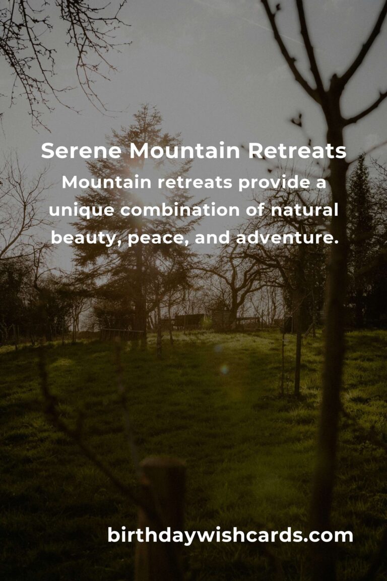 The Ultimate Guide to Mountain Retreats for Single Parents in 2025