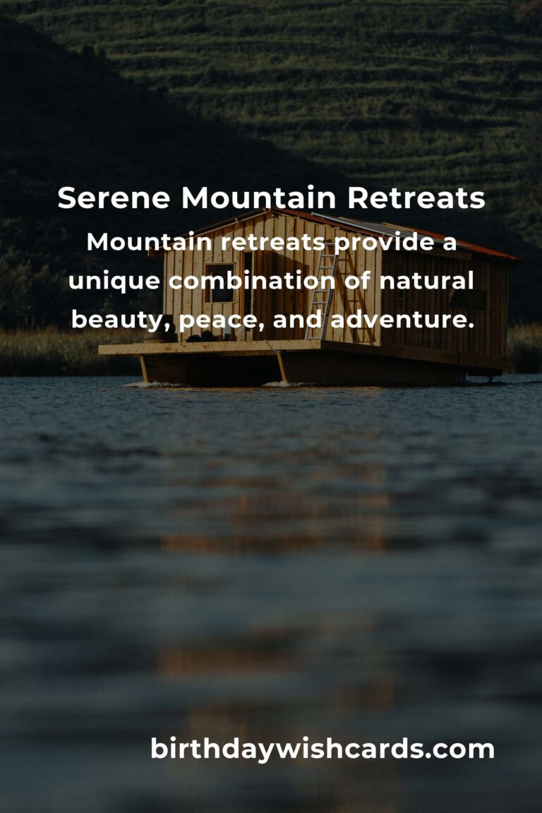 The Ultimate Guide to Mountain Retreats for Single Parents in 2025