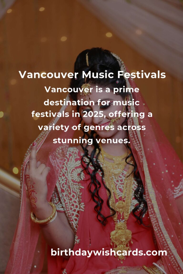 The Ultimate Guide to Upcoming Music Festivals in Vancouver for 2025